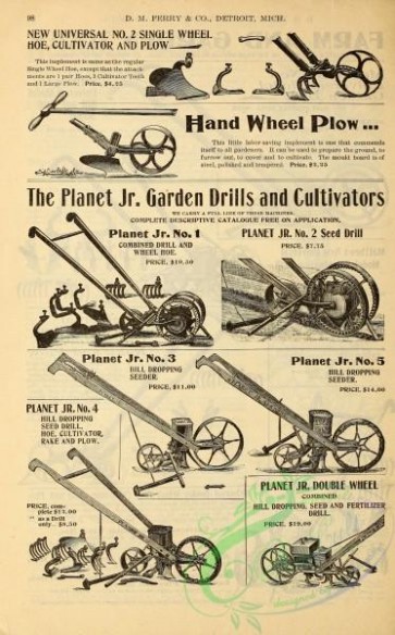 agricultural_implements-00063 - black-and-white Cultivator, Driil