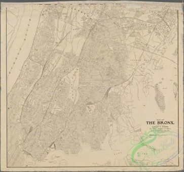 antique_maps-01338 - Map of the Bronx. (including part of Yonkers, Mount Vernon, and New Rochelle)