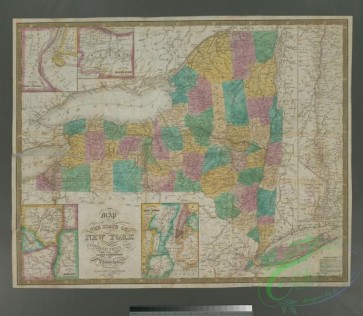 antique_maps-02836 - 0630-Map of the state of New York  -  compiled from the latest authorities