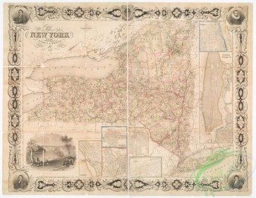 antique_maps-03012 - 1125-Map of the state of New York