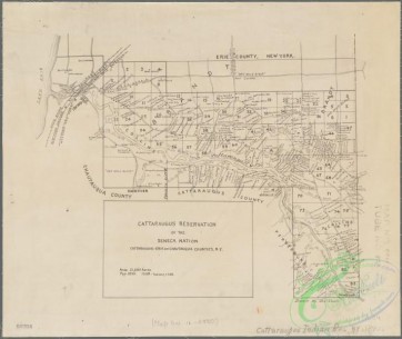 antique_maps-03199 - 3108-Cattaraugus Reservation of the Seneca Nation, Cattaragus, Erie and Chautaqua counties, New York