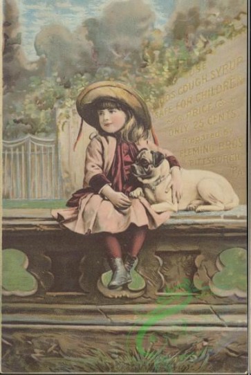 ephemera_advertising_trading_cards-00153 - 0153-Girl with dog sitting on wall in hat [1502x2238]