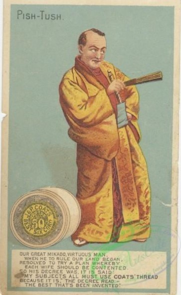ephemera_advertising_trading_cards-00341 - 0341-Man in national asiatic, japanese, chinese bathrobe, dress, costume, kimono [1842x3000]