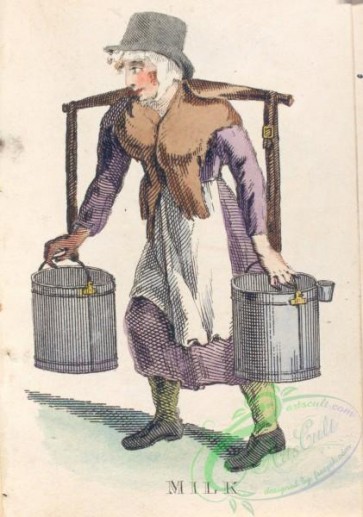 fashion-00583 - 002-Woman carrying the milk cans