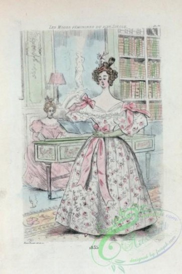 fashion-00665 - 002-1835 (Women's fashion in nineteenth-century Paris)