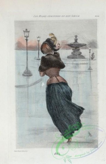 fashion-00714 - 051-1884 (Women's fashion in nineteenth-century Paris)