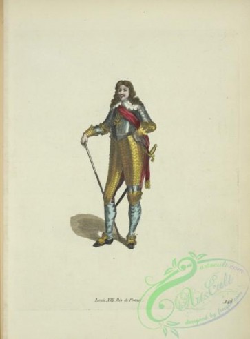 fashion-01155 - 406-Louis XIII, King of France, Louis XIII, Roy de France