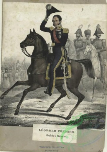 military_fashion-01094 - 106464-Belgium, 1830-1831-Leopold Premier, roi des Belges