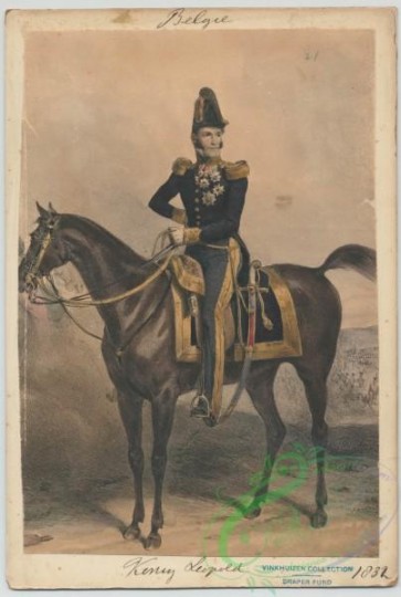 military_fashion-01105 - 106480-Belgium, 1832-Koning Leopold