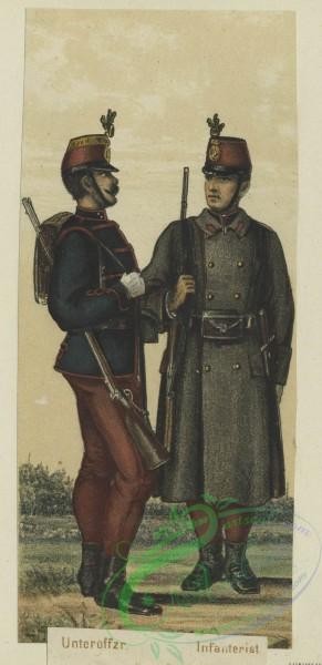 military_fashion-02819 - 104750-Austria, 1867-1895-Unteroffzr. Infanterist. (Parade - Sommer, Winter)