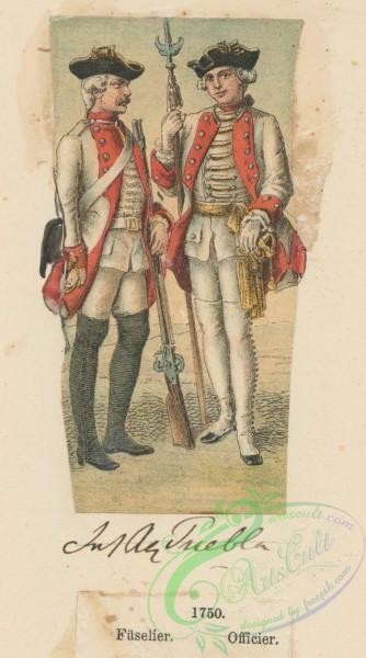 military_fashion-03239 - 105213-Austria, 1741-1756-Fuselier, Officier, 1750