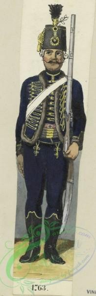 military_fashion-03352 - 105358-Austria, 1760-1770-Hussar. 1763