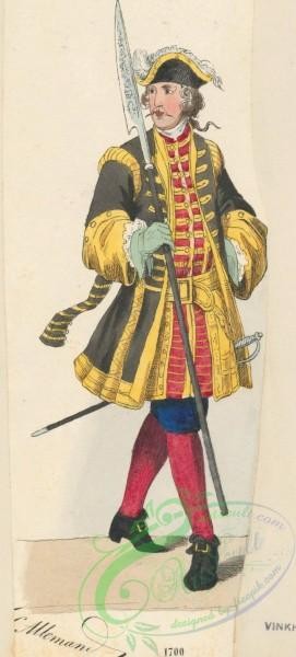military_fashion-03445 - 105487-Austria, 1618-1708-Officer, 1700