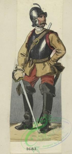 military_fashion-03465 - 105510-Austria, 1618-1708-Kurassier. ( , Wien) 1683