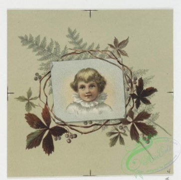 prang_cards_kids-00621 - 0575-Christmas, Easter and New Year cards depicting flowers, foliage and portraits of children 106726