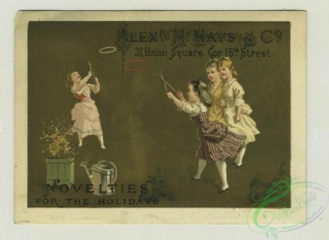 prang_cards_women-00054 - 1310-Trade cards and calendars depicting children reading, playing rings, tops and leapfrog, addresses include 31 Union Square 101172
