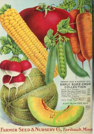 seeds_catalogs-07598 - Muskmelon, Tomato, Corn