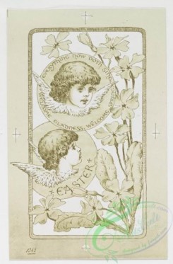 angels-00040 - 219-Easter cards depicting angels, young girls, butterflies, eggs, and flowers.104125 [873x1329]