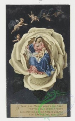 angels-00069 - 4-Christmas and New Year cards depicting cherubs and angels. .106288 [664x1066]