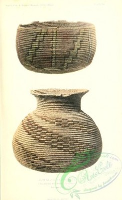 crockery-00061 - 005-Zuni Old Coiled Basket