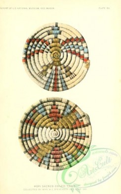 crockery-00080 - 024-Hopi Sacred Coiled Trays