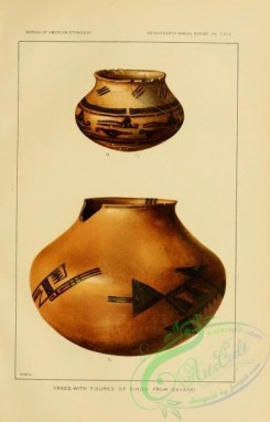 crockery-00153 - 024-Vases with figures of birds from sikyatki