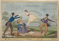 dances-00544 - 0935-M-RC-N,TI'S leap from the Opera, or the Ballet turned into a Ball,Additional Caricature