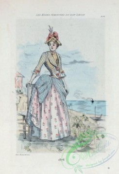 fashion-00706 - 043-1876 (Women's fashion in nineteenth-century Paris)