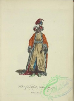 fashion-00773 - 012-Habit of the black sultaness in 1749, Sultane noire