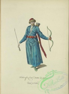 fashion-00800 - 039-Habit of a crim Tartare, in 1700, Tartare de Crimee