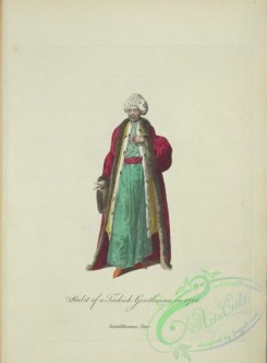 fashion-01014 - 262-Habit of a Turkish gentleman in 1700, Gentillhomme Turc