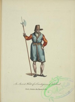 fashion-01112 - 360-An ancient habit of a countryman of Friesland, Parure ancienne d'un paysan de Frise