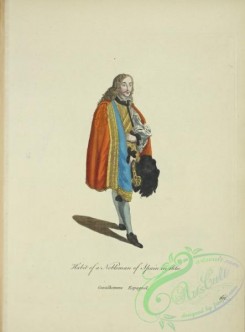 fashion-01169 - 420-Habit of a nobleman of Spain in 1660, Gentilhomme Espagnol