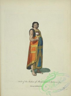 fashion-01217 - 472-Habit of an Indian of Montevideo in South America in 1764, Sauvage de Montevideo