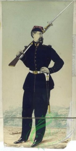 military_fashion-00039 - 101165-Brazil-Soldado de aretilharia, uniforme pequeno de inverno