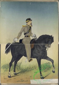 military_fashion-00047 - 101173-Brazil-Official de cacadores a cavallo, uniforme pequeno de verao