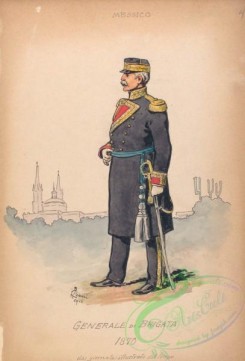 military_fashion-00054 - 101186-Mexico, 1868-1906-Mexico, 1868-1906. Generale di Brigata. 1870