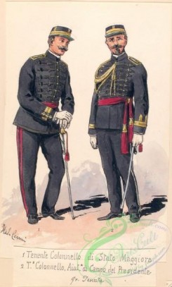 military_fashion-00062 - 101195-Mexico, 1868-1906-Tenente Colonnelo di stato maggiore, Tenente Colonnello, di Campo del Presidente, gr. tenuta
