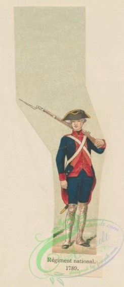 military_fashion-00749 - 100888-Belgium, 1788-1800-Regiment national. 1789