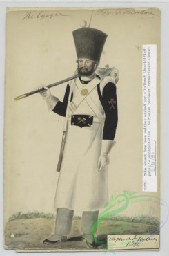military_fashion-01120 - 106535-Belgium, 1790-1829-Sapeur a infanterie