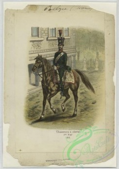 military_fashion-01147 - 106597-Belgium, 1790-1829-Chasseurs a cheval