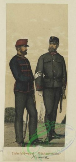 military_fashion-02778 - 104705-Austria, 1867-1895-Kong. Ungr. Honved-Armee Stabsfeldwebel, Buchsenmacher. 1874