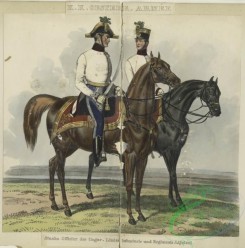 military_fashion-02874 - 104812-Austria, 1848-K.K. Oesterr. Armee, Stabs-Officier der Unger. Linier Infanterie und Regiments-Adjutant