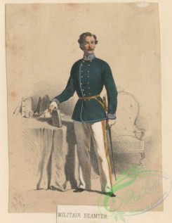 military_fashion-03022 - 104974-Austria, 1861-1866-Militair Beamter. 1866