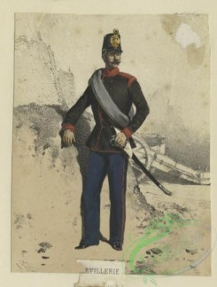 military_fashion-03038 - 104990-Austria, 1861-1866-Artillerie. 1866