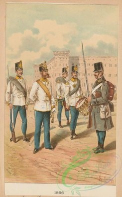 military_fashion-03048 - 105001-Austria, 1861-1866-Inf. Reg. 2-e () Alexander. 1866