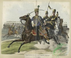 military_fashion-03118 - 105073-Austria, 1848-K.K. Oestere. Armee, Ungarischer General und Brigade Adjutant en Campagne