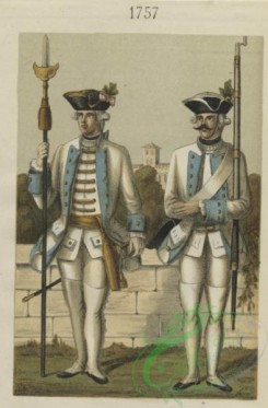 military_fashion-03173 - 105135-Austria, 1741-1756-Infantry regiment Baden-Durlach, 1756