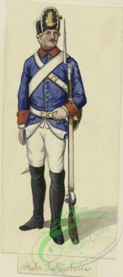 military_fashion-03176 - 105138-Austria, 1770-1790-Stabs Infanterie. 1778