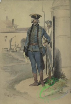 military_fashion-03205 - 105172-Austria, 1770-1790-Officer, Hungarian Infantry